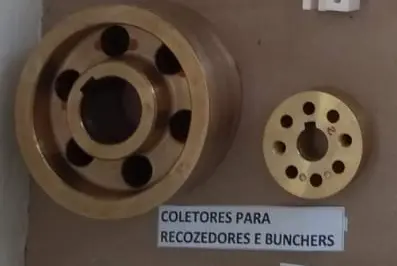 Porta escovas para equipamentos industriais