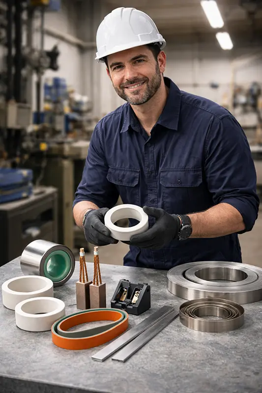 Empresa Milial — fornecimento de peças para trefilas e bunchers